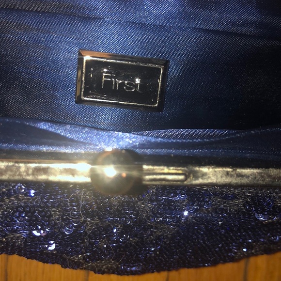 Sequin Clutch/Shoulder Bag - Picture 5 of 5